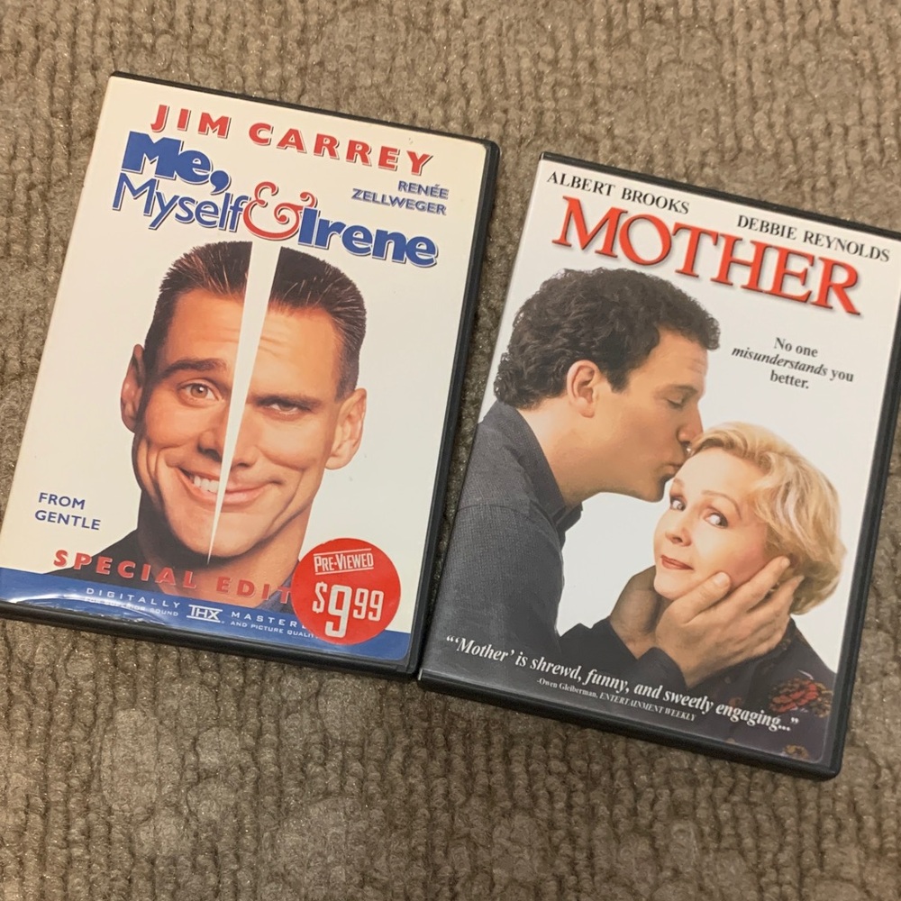 Comedy Movie DVD Set - Jim Carrey & Albert Brooks